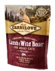Carnilove Cat Lamb & Wild Boar Sterilised - jagnię i dzik 400g