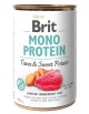 Brit Mono Protein Tuna & Sweet Potato puszka 400g