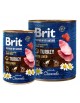 Brit Premium By Nature Turkey & Liver Junior puszka 400g