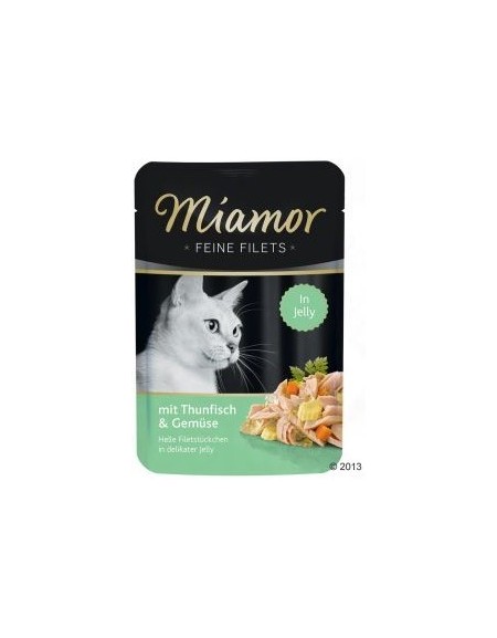 Miamor Feine Filets Tuńczyk & Warzywa saszetka 100g