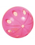 Trixie Piłki plastikowe przezroczyste z grzechotką 4,5cm 4szt. [TX-4166]