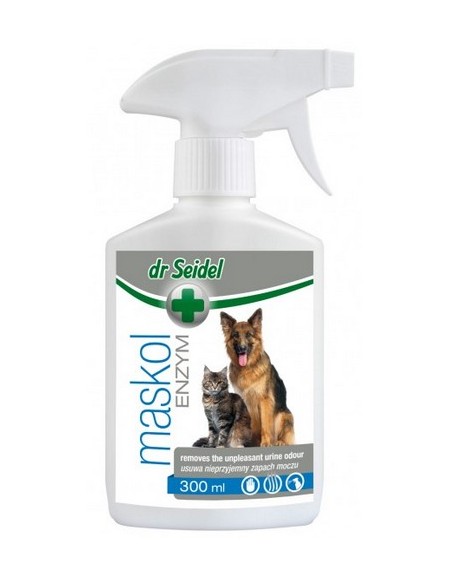 Dr Seidel Maskol Enzym - Płyn maskujący zapach moczu zwierząt - spray 300ml