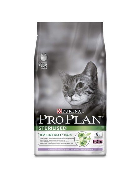Purina Pro Plan Cat Sterilised Optirenal Turkey 1,5kg