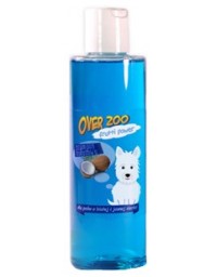 Over Zoo Frutti Power Szampon o zapachu kokosowym - psy z białą i jasną sierścią 200ml