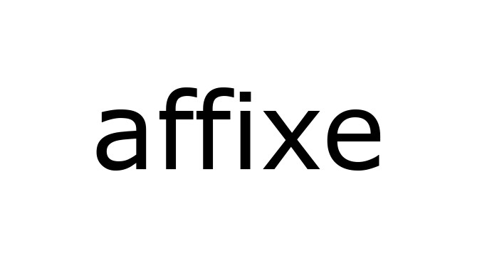 Affixe