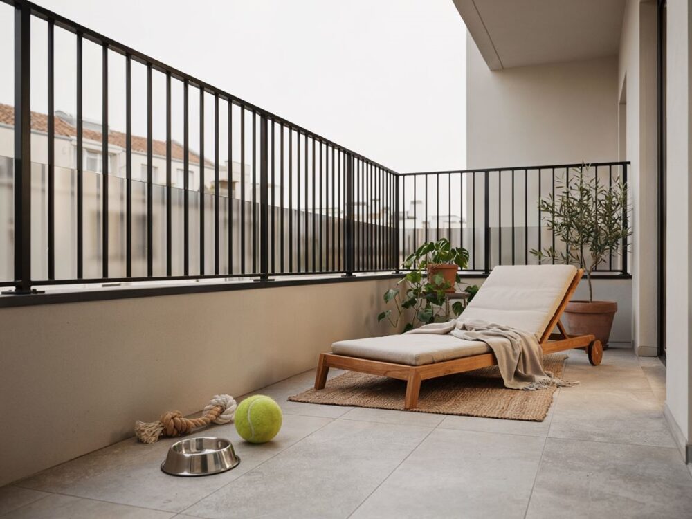 siatka zabezpieczająca balkon